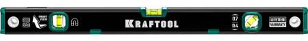 Магнитный уровень Kraftool 600 мм с зеркальным глазком 34785-60. Артикул 34785-60