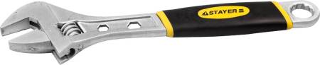 Ключ разводной CHROMAX 250 / 30 мм STAYER 27262-25. Артикул 27262-25