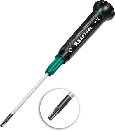 Отвертка Precision для точных работ TX9 KRAFTOOL 25684-09. Артикул 25684-09