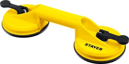 Стеклодомкрат STAYER "MASTER" MAXLift пластмассовый двойной 80кг 33718-2. Артикул 33718-2