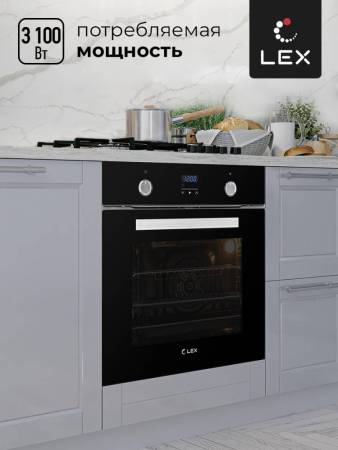 Духовой шкаф встраиваемый LEX EDP 093 BL CHAO000315. Артикул CHAO000315