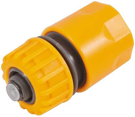 Соединитель пластиковый с автостопом 1/2'' FIT 77703. Артикул 77703