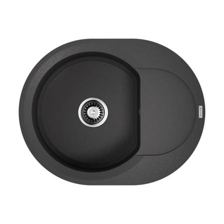 Кухонная мойка Omoikiri Sakaime 60E-BL Tetogranit/черный 4993120. Артикул 4993120