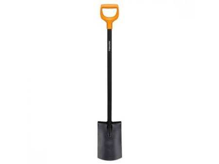 Лопата штыковая с закругл.лезвием FISKARS Solid 1066717. Артикул 1066717