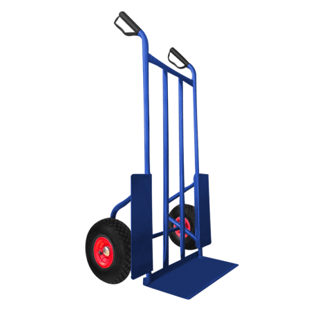 Тележка ручная двухколёсная КГ200, колёса d=250 мм пневматические, PROLIFT PRO KG200. Артикул KG200