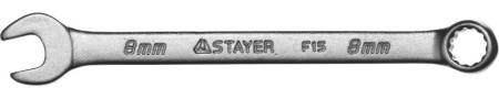 Комбинированный гаечный ключ 8 мм STAYER 27085-08. Артикул 27085-08