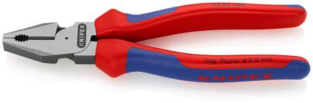 Плоскогубцы комбинированные особой мощности, 180 мм, KNIPEX KN-0202180. Артикул KN-0202180