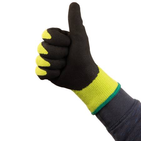 Утепленные перчатки с латексным покрытием JETA SAFETY JLW-501-L. Артикул JLW-501-L