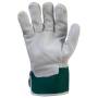 Комбинированные перчатки из кожи и хлопка JETA SAFETY JSL-201-XL. Артикул JSL-201-XL