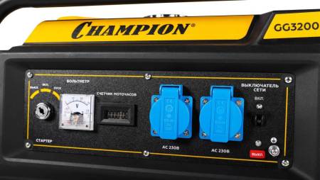 Бензиновый генератор CHAMPION GG3200EW. Артикул GG3200EW