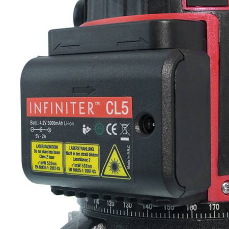 Лазерный нивелир INFINITER CL5 1-2-212. Артикул 1-2-212