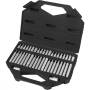 Набор бит HEX, TORX, SPLine, хвостовик-шестигранник 1/2, CrV, 42 шт. Stels 11318. Артикул 11318