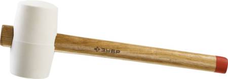 Киянка белая резиновая ЗУБР 680 г 20511-680_z01. Артикул 20511-680_z01