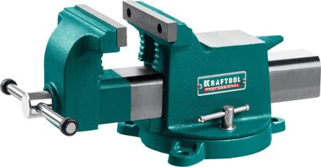 Стальные слесарные тиски KRAFTOOL STEEL 125 мм 32701-125. Артикул 32701-125