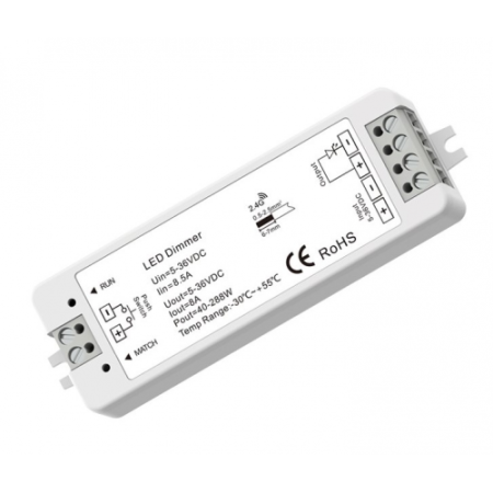 Контроллер LUMISTAR 1CHx8A 96W-12V/192W-24V SKY-K1. Артикул SKY-K1