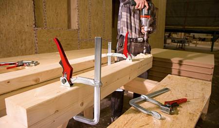 Струбцина рычажная 400/120, 8.5 кН BESSEY BE-GH40. Артикул BE-GH40