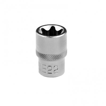 Головка торцевая 1/2, Е22, CrV Stels 13875. Артикул 13875