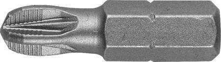 Биты STAYER "PROFI" хвостовик C 1/4" PZ №3 25мм 2шт 26221-3-25-02. Артикул 26221-3-25-02