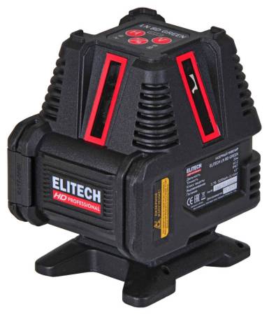 Нивелир лазерный LN 8D GREEN ELITECH HD 204735. Артикул 204735
