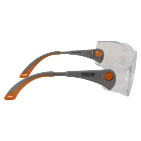 Прозрачные очки из ударопрочного поликарбоната JETA SAFETY JSG-3911. Артикул JSG-3911