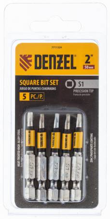 Набор бит, S1x2", 5 шт. Denzel 7711324. Артикул 7711324
