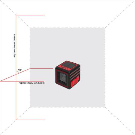 Лазерный уровень ADA CUBE PROFESSIONAL EDITION А00343. Артикул А00343