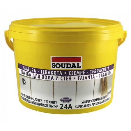 Суперклей для плитки SOUDAL 24а, 5 кг 107752. Артикул 107752