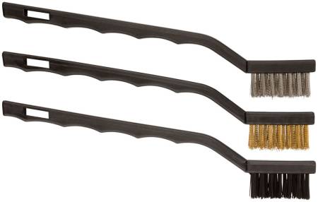 Корщетки мини, набор 3 шт., сталь/нейлон/латунь, 175 мм FIT 38453. Артикул 38453