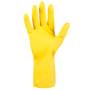 Латексные перчатки с хлопковым напылением JETA SAFETY JL711-L(Y). Артикул JL711-L(Y)