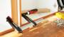 Струбцина чугунная 300/140, 5.5 кН, 2К ручка BESSEY BE-TPN30BE-2K. Артикул BE-TPN30BE-2K