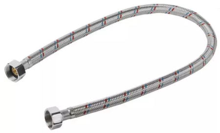 Подводка гибкая STAYER для воды оплетка из нержавеющей стали г/г 1/2" - 0,6м 51015-G/G-060. Артикул 51015-G/G-060