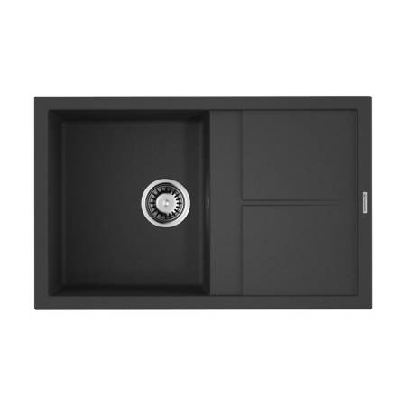 Кухонная мойка Omoikiri Sumi 79-BL Tetogranit/черный 4993662. Артикул 4993662