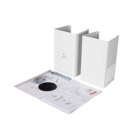 Вытяжка кухонная наклонная LEX Mira 600 White TRFE000017. Артикул TRFE000017