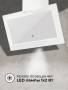 Вытяжка кухонная наклонная LEX Mio G 600 White CHTI000392. Артикул CHTI000392