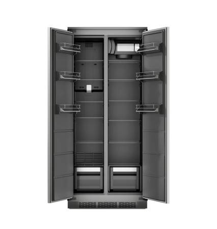 Холодильник двухкамерный встраиваемый LEX LBI400SB Grey CHAN000003. Артикул CHAN000003