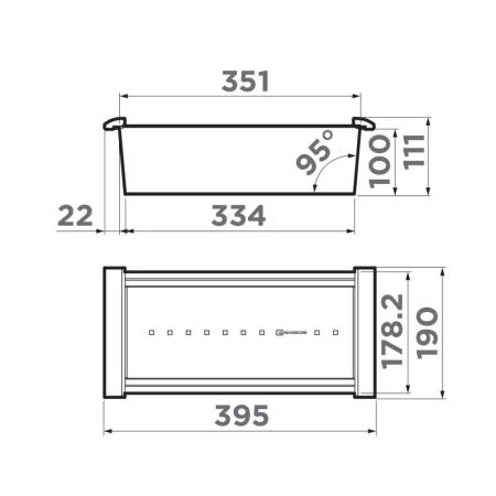 Корзина для сушки Omoikiri CO-05-GM 4999059. Артикул 4999059