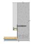 Теневой плинтус скрытого монтажа Pro Design 7209 2700 мм, черный RAL 9005 7209ral9005. Артикул 7209ral9005