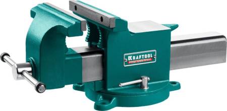 Стальные слесарные тиски KRAFTOOL STEEL 200 мм 32701-200. Артикул 32701-200