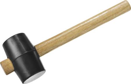 Чёрная резиновая киянка ЗУБР 230 г 2050-40_z01. Артикул 2050-40_z01