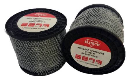 Корд для триммера 0809.006600 ELITECH 188756. Артикул 188756
