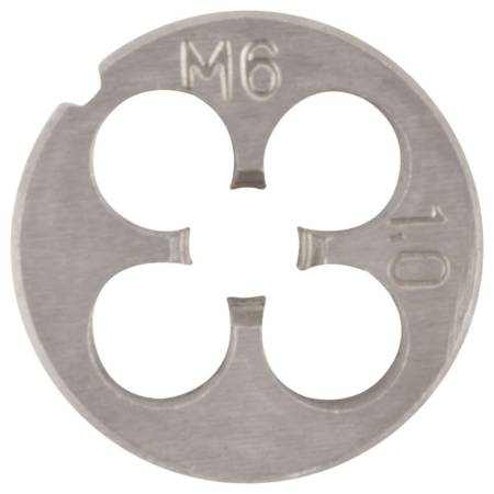 Плашка метрическая, легированная сталь  М6х1,0 мм FIT 70823. Артикул 70823