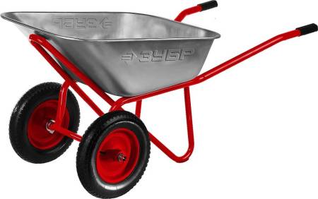Строительная двухколесная тачка ЗУБР Т-22 110 л 200 кг 39950 39950. Артикул 39950