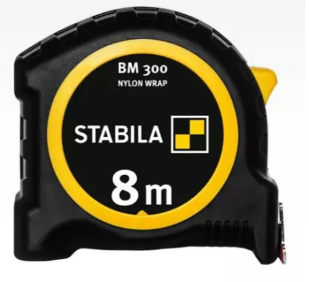 Рулетка 8м, STABILA BM 300 19574. Артикул 19574