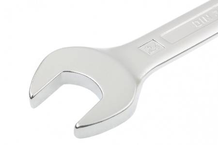Ключ комбинированный 24 мм, CrV, холодный штамп Gross 15142. Артикул 15142