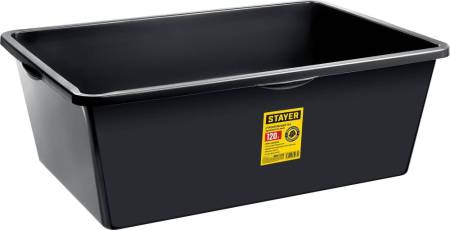 Таз прямоугольный строительный 120 л, STAYER STRONG MASTER 06099-120_z01. Артикул 06099-120_z01