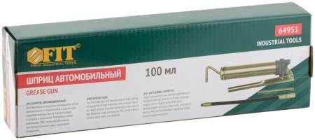 Шприц автомобильный металлический 100 гр FIT 64951. Артикул 64951