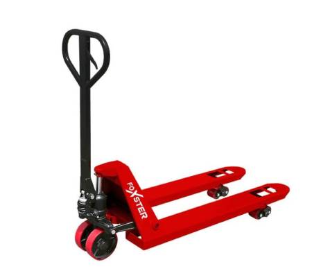 Тележка гидравлическая FOXSTER DF 25 (2500 кг, колеса полиуретан) DF 25-1150x550-P/P-Y. Артикул DF 25-1150x550-P/P-Y