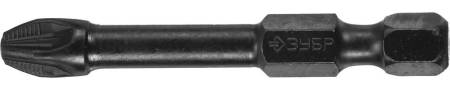 Ударные биты ЗУБР PZ3 50 мм 2 шт 26023-3-50-S2. Артикул 26023-3-50-S2