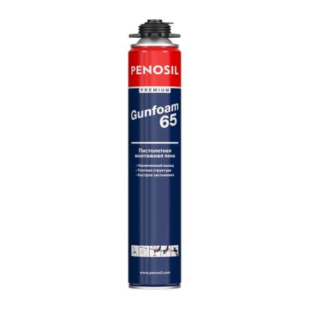 Пена монтажная Penosil Premium Gunfoam 65 профессиональная (870 мл). Артикул тов-217370