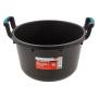 Таз круглый строительный гибкий с ручками, 30л Matrix 81465. Артикул 81465